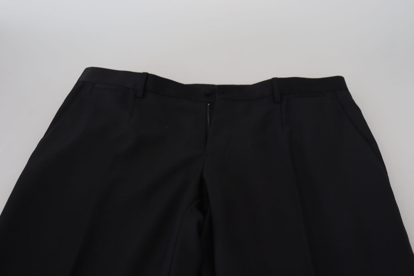 Dolce &amp; Gabbana – Schwarze Chinohose aus Wolle für formelle Anlässe