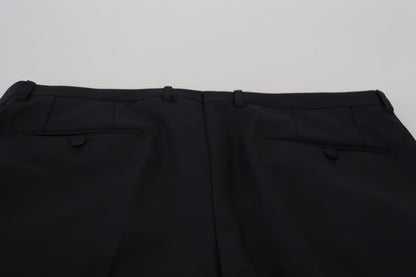 Dolce &amp; Gabbana – Schwarze Chinohose aus Wolle für formelle Anlässe