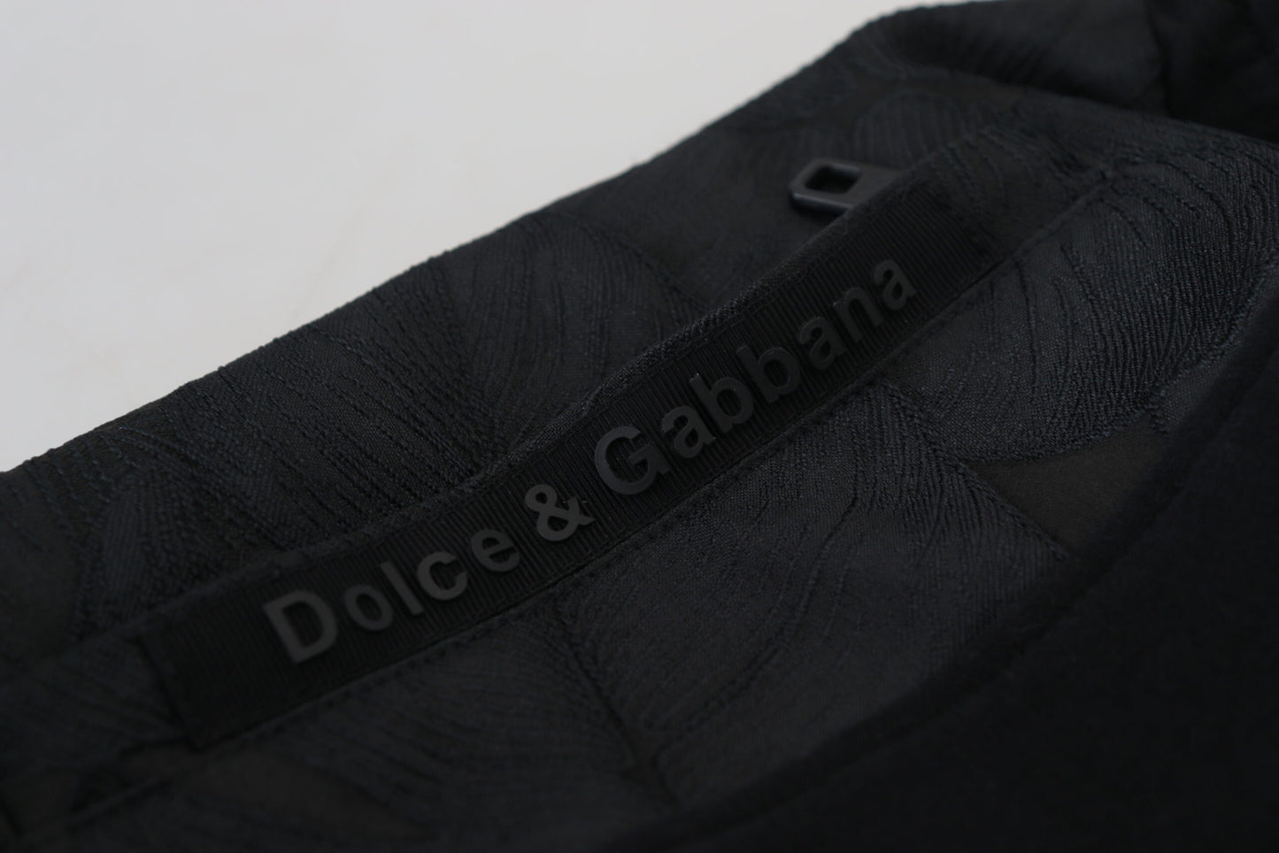 Dolce &amp; Gabbana Schwarze Skinny-Jogginghose aus Polyester für Herren
