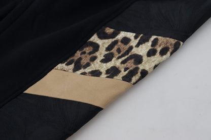 Dolce &amp; Gabbana Schwarze Skinny-Jogginghose aus Polyester für Herren