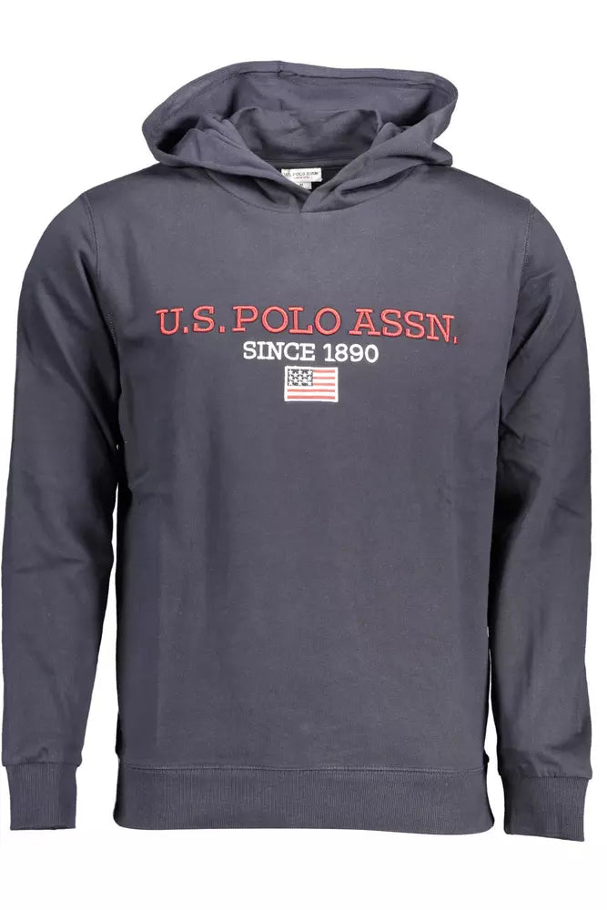US POLO ASSN. Blauer Baumwollpullover für Herren