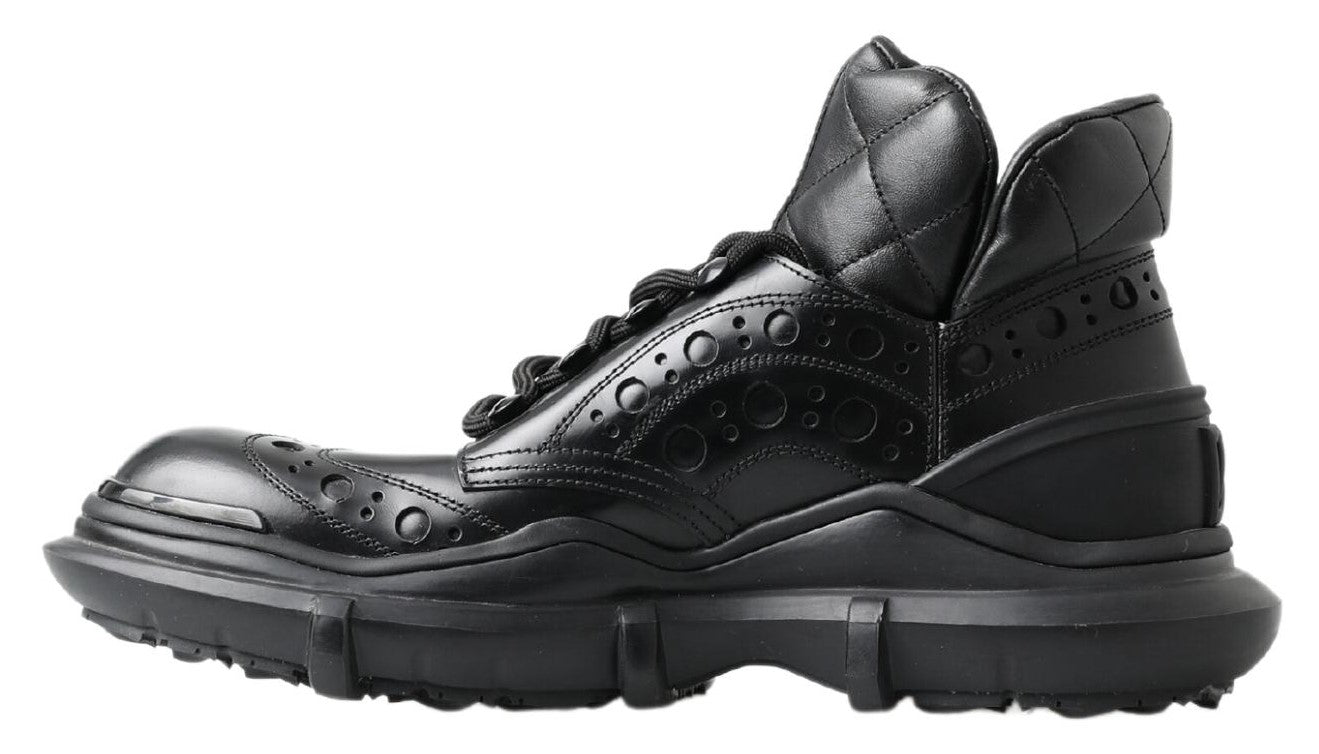 Dolce &amp; Gabbana – Schwarze Freizeitstiefel aus Leder