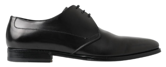 Dolce &amp; Gabbana – Schwarze Derby-Schuhe für formelle Anlässe