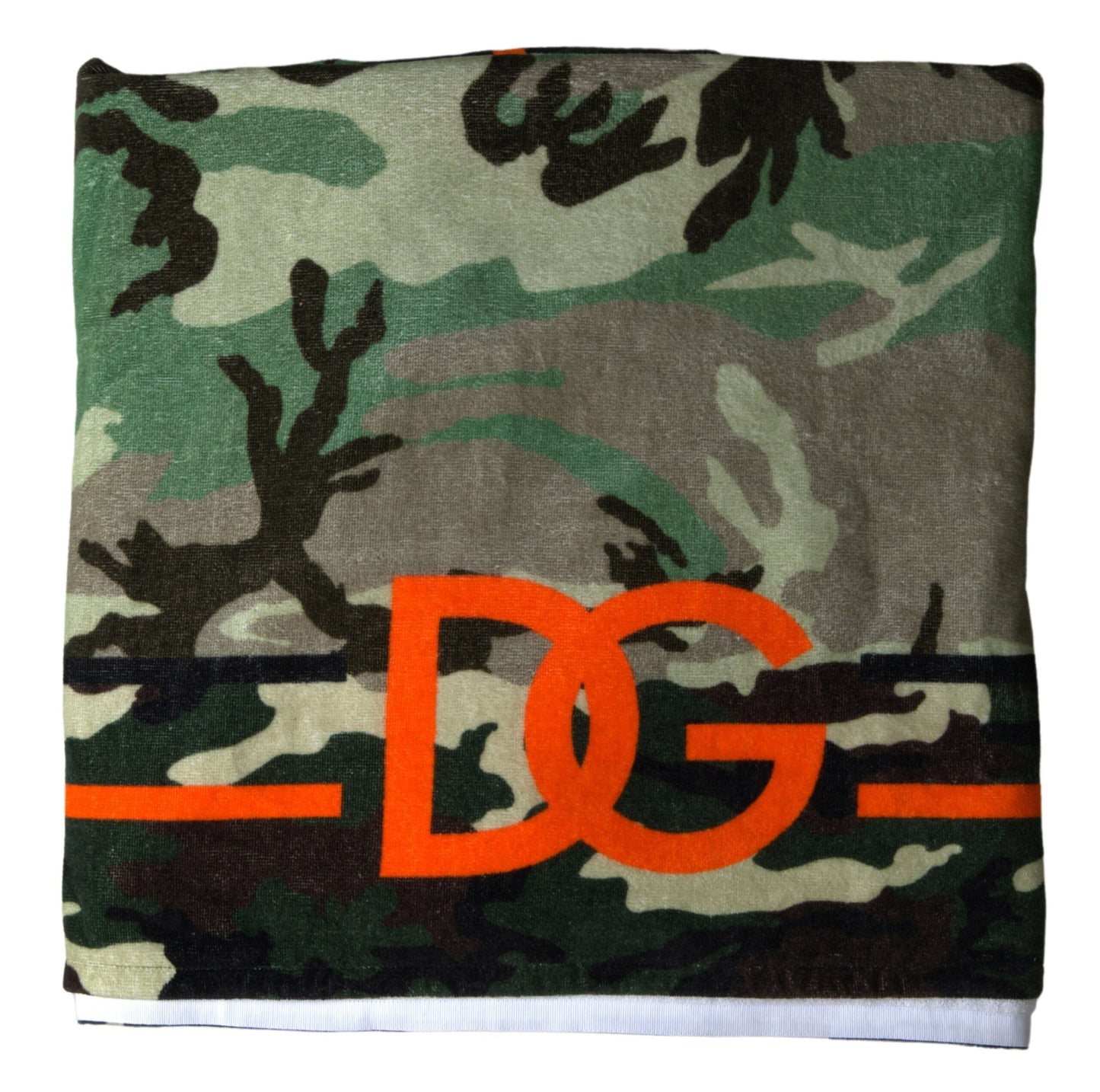 Dolce &amp; Gabbana – Mehrfarbig bedruckter Wickelschal aus Baumwolle