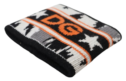 Dolce &amp; Gabbana Orange und graues zweiteiliges Set DG Royal Armband