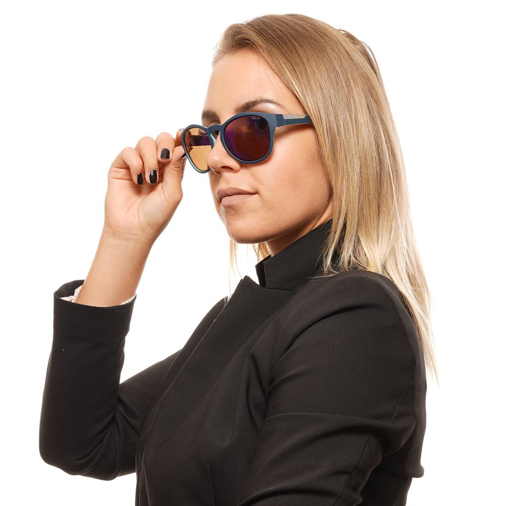 نظارة شمسية بولي زرقاء للجنسين