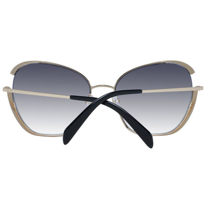 Emilio Pucci Gold Damen Sonnenbrille