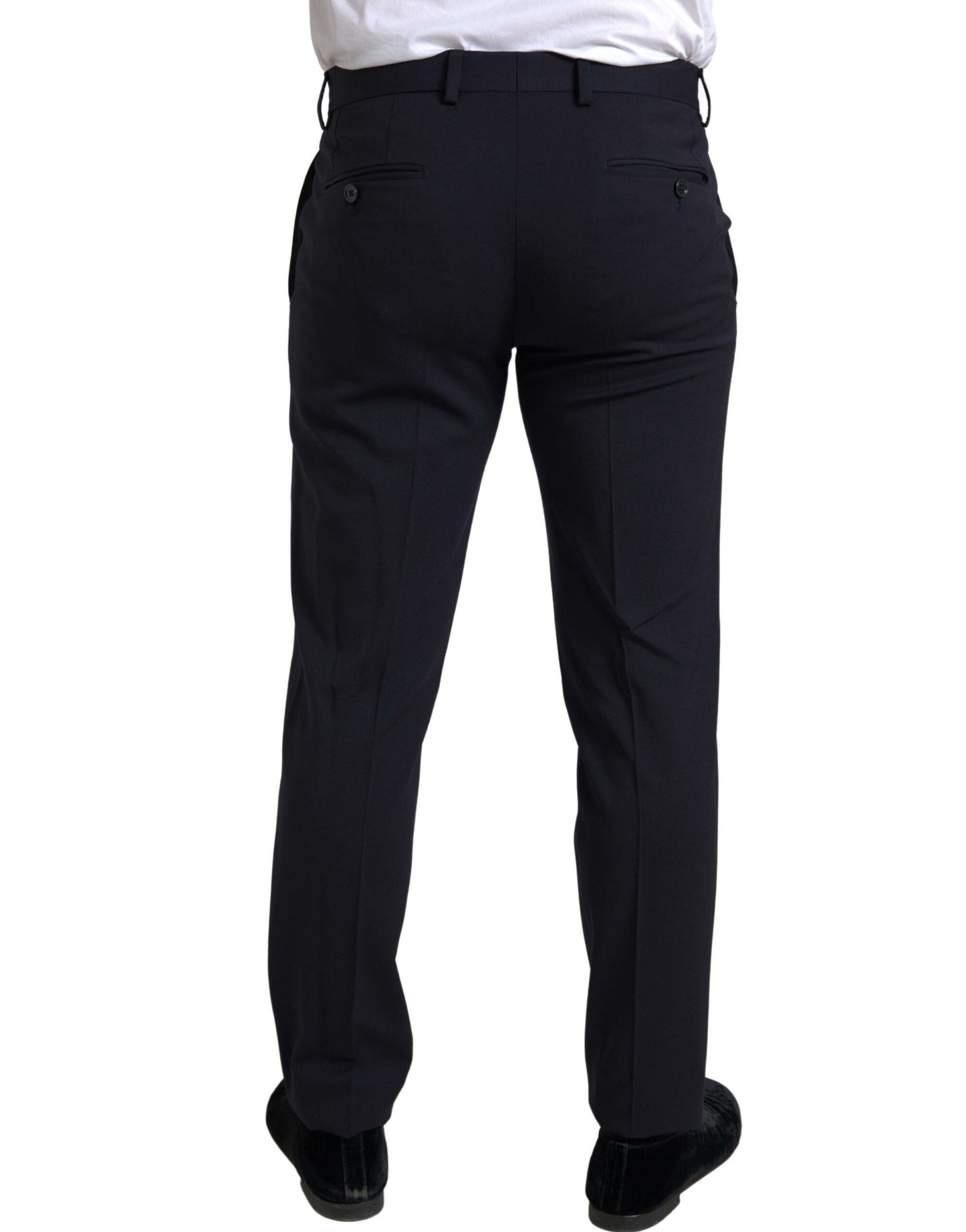 Dolce &amp; Gabbana Blauer 2-teiliger einreihiger MARTINI-Anzug