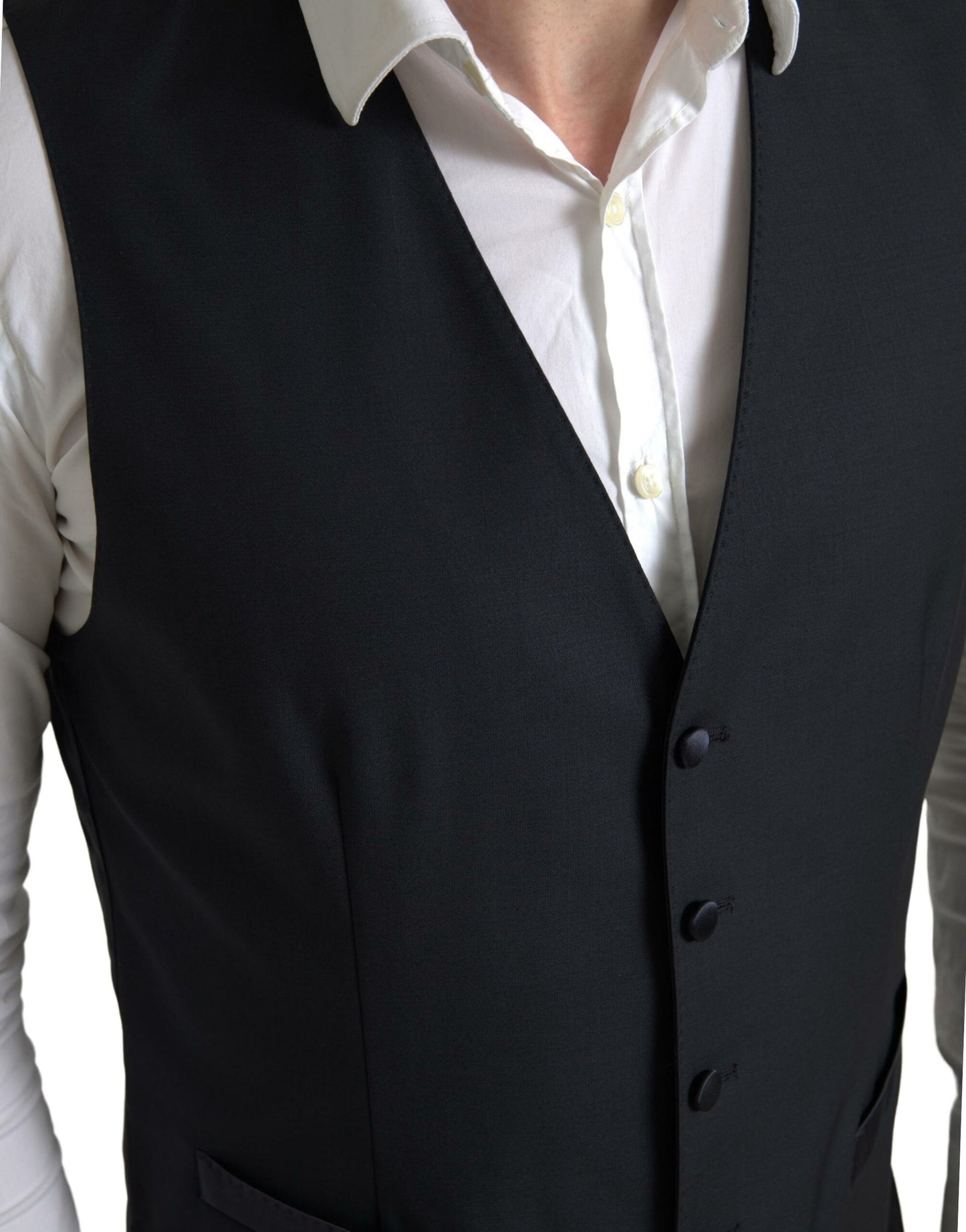 Dolce &amp; Gabbana Blauer 2-teiliger einreihiger MARTINI-Anzug