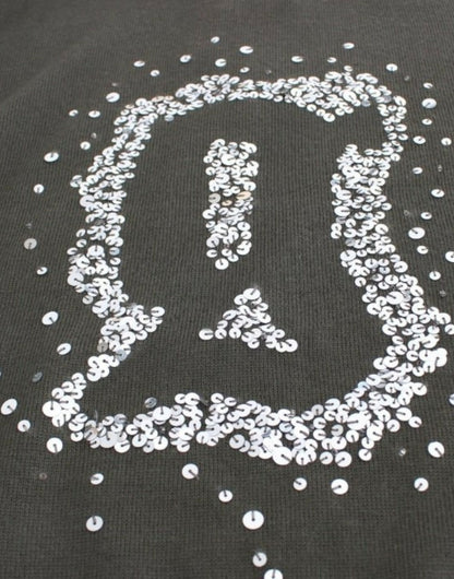 John Galliano Grüner Rollkragenpullover aus Wolle