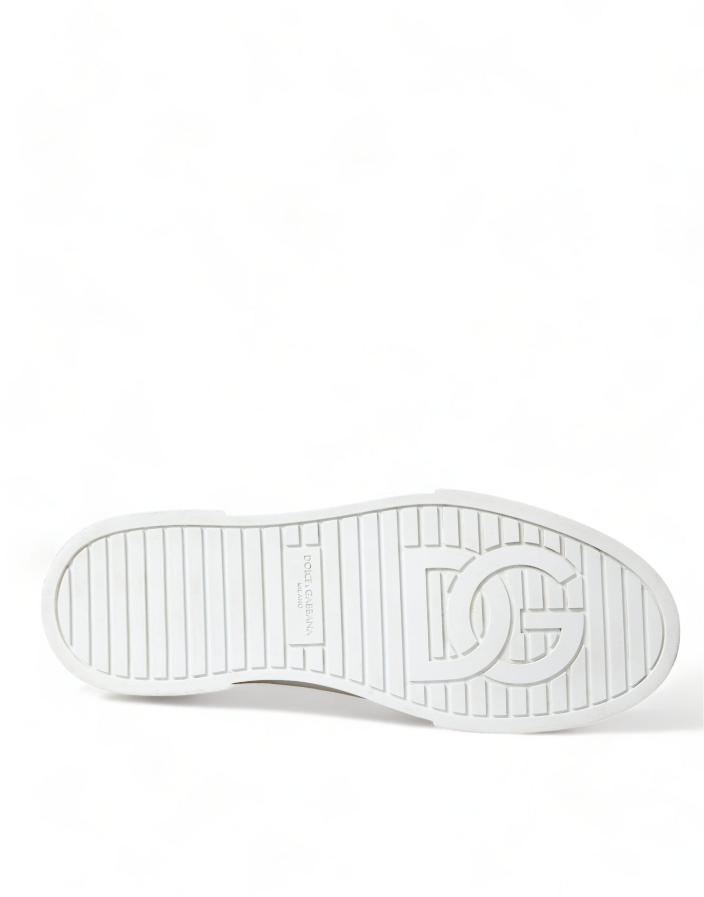 Dolce &amp; Gabbana Braune Sneakers aus Canvas mit Leopardenmuster