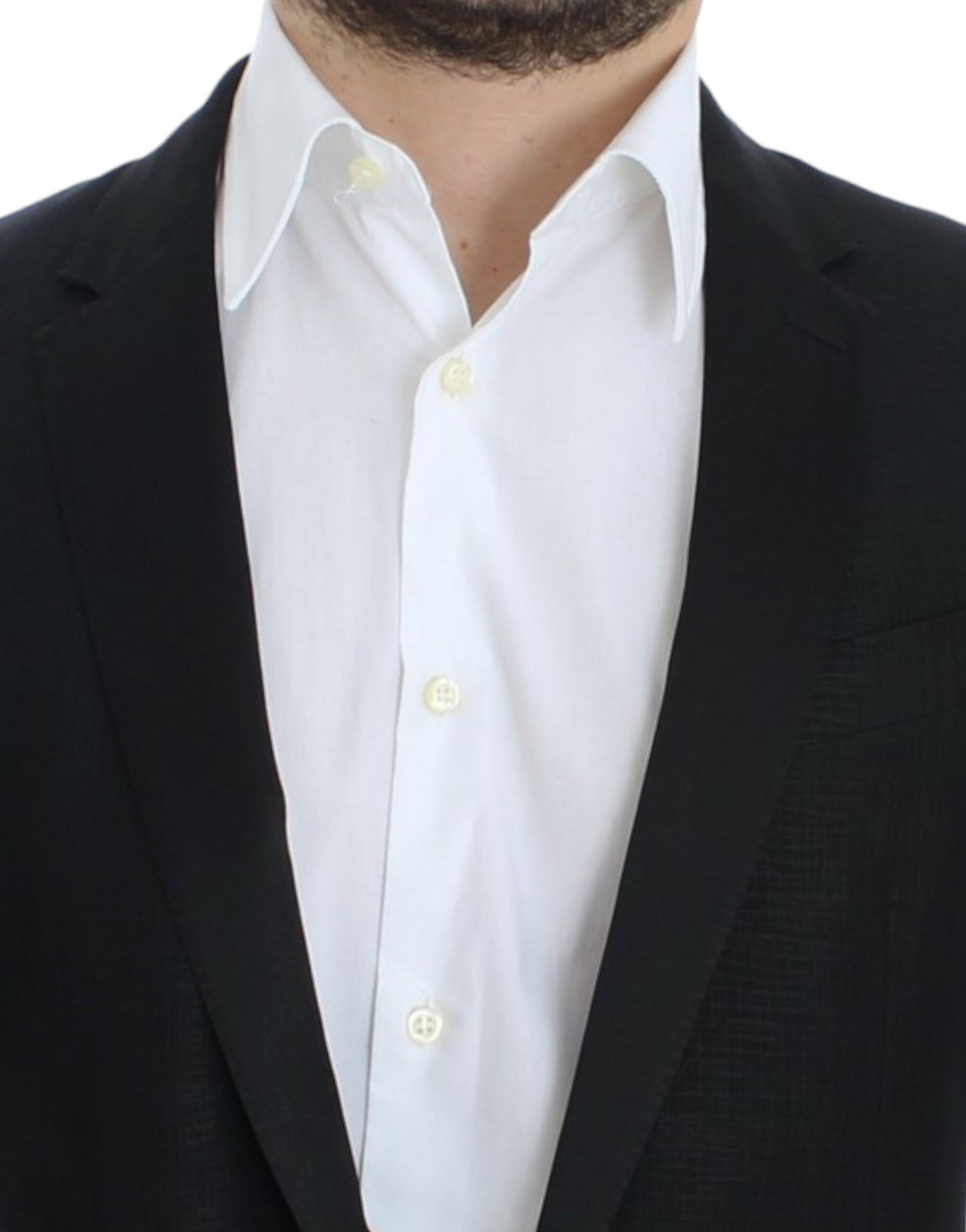Dolce &amp; Gabbana – Schmaler MARTINI-Blazer aus schwarzer Wolle