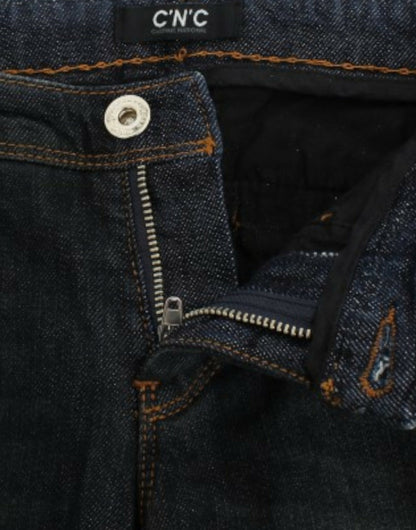 Costume National – Blaue Slim-Fit-Jeans