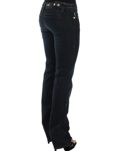 Costume National – Blaue Slim-Fit-Jeans
