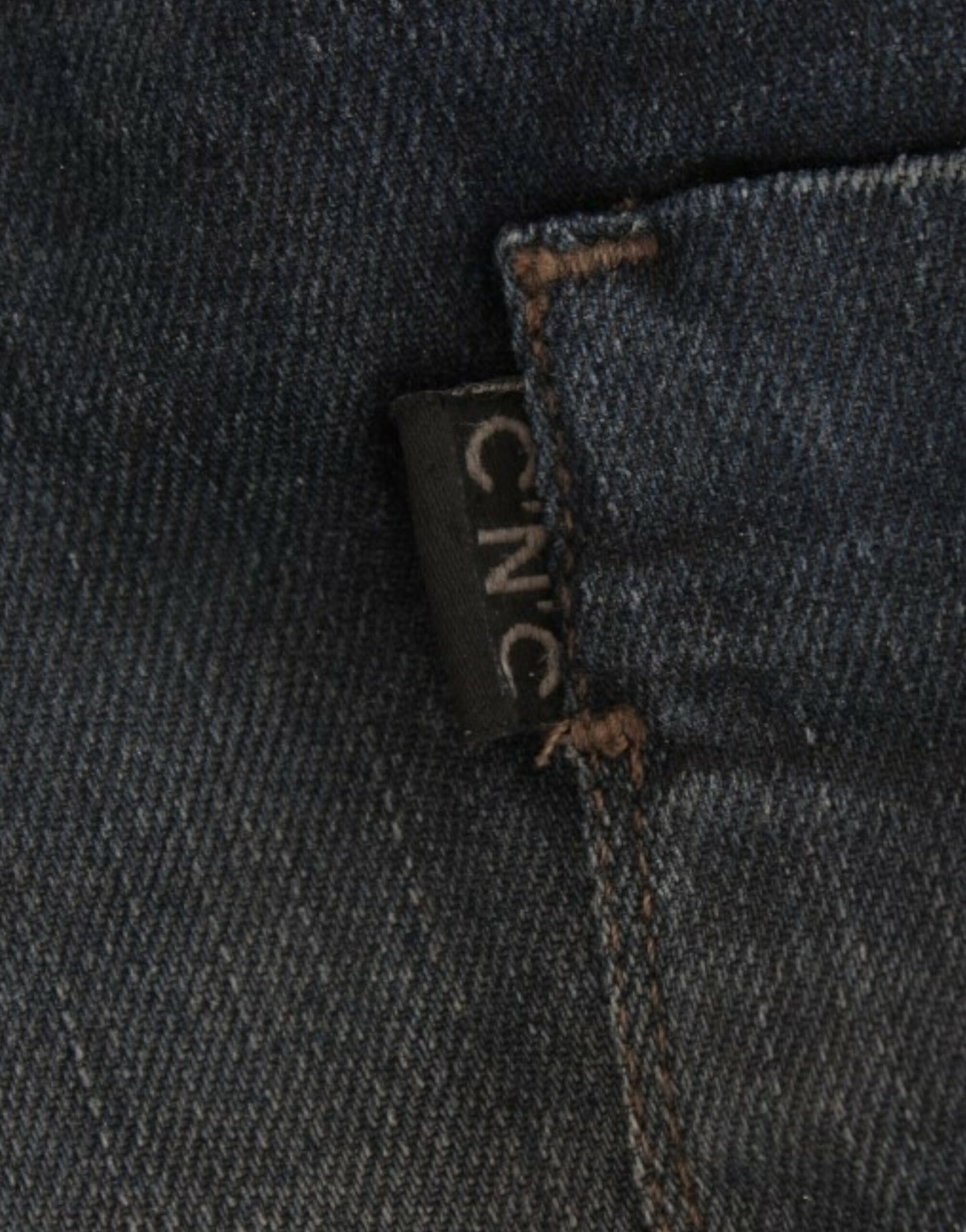 Costume National – Blaue Skinny-Jeans