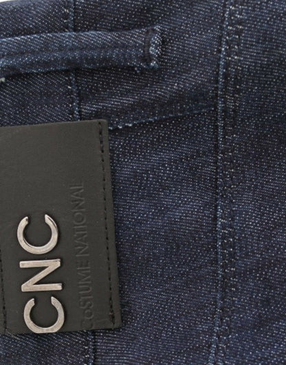 Costume National – Blaue Skinny-Jeans