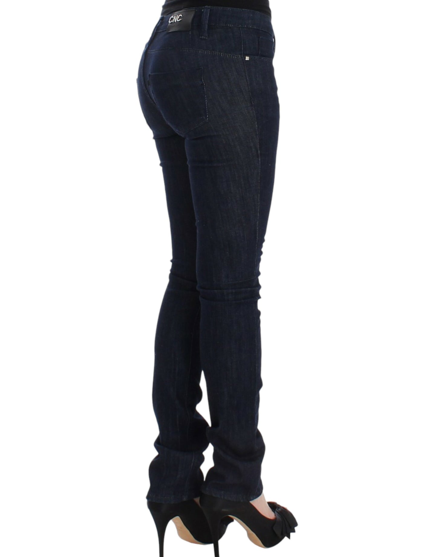 Costume National – Blaue Skinny-Jeans