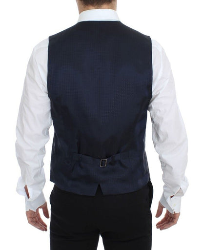 Dolce &amp; Gabbana – Graue Stretch-Weste für formelle Anlässe
