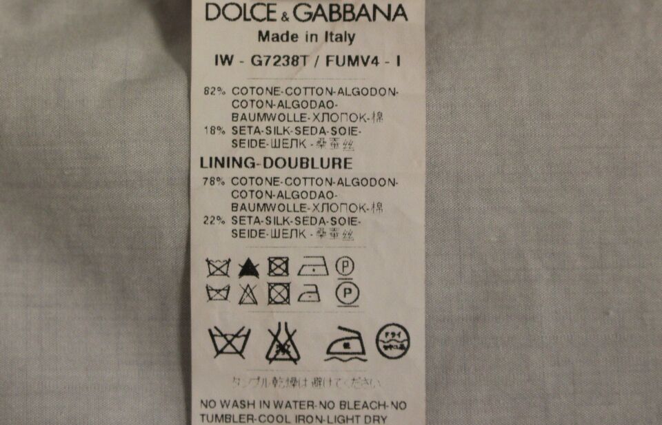 Dolce &amp; Gabbana Beige Seidenmischung Kleid Formale Weste Gilet