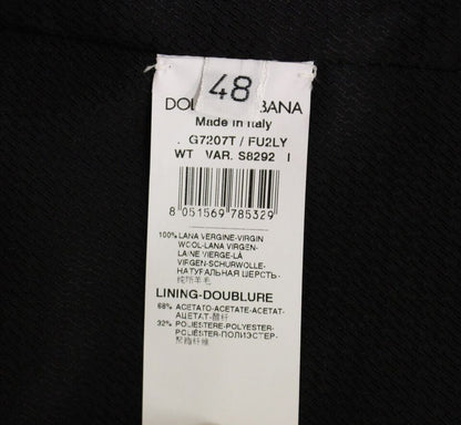 Dolce &amp; Gabbana Graue Weste aus Wolle für formelle Anlässe