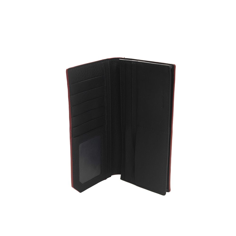 محفظة شيروتي 1881 للرجال من جلد العجل باللون الأزرق