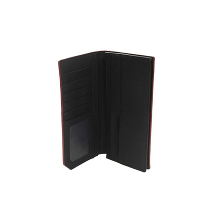 محفظة شيروتي 1881 للرجال من جلد العجل باللون الأزرق