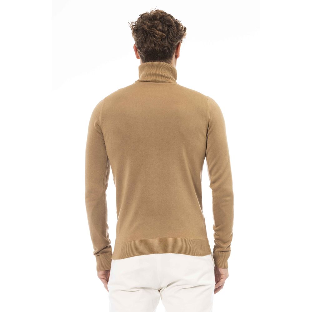 Baldinini Trend Beige Modal Herrenpullover