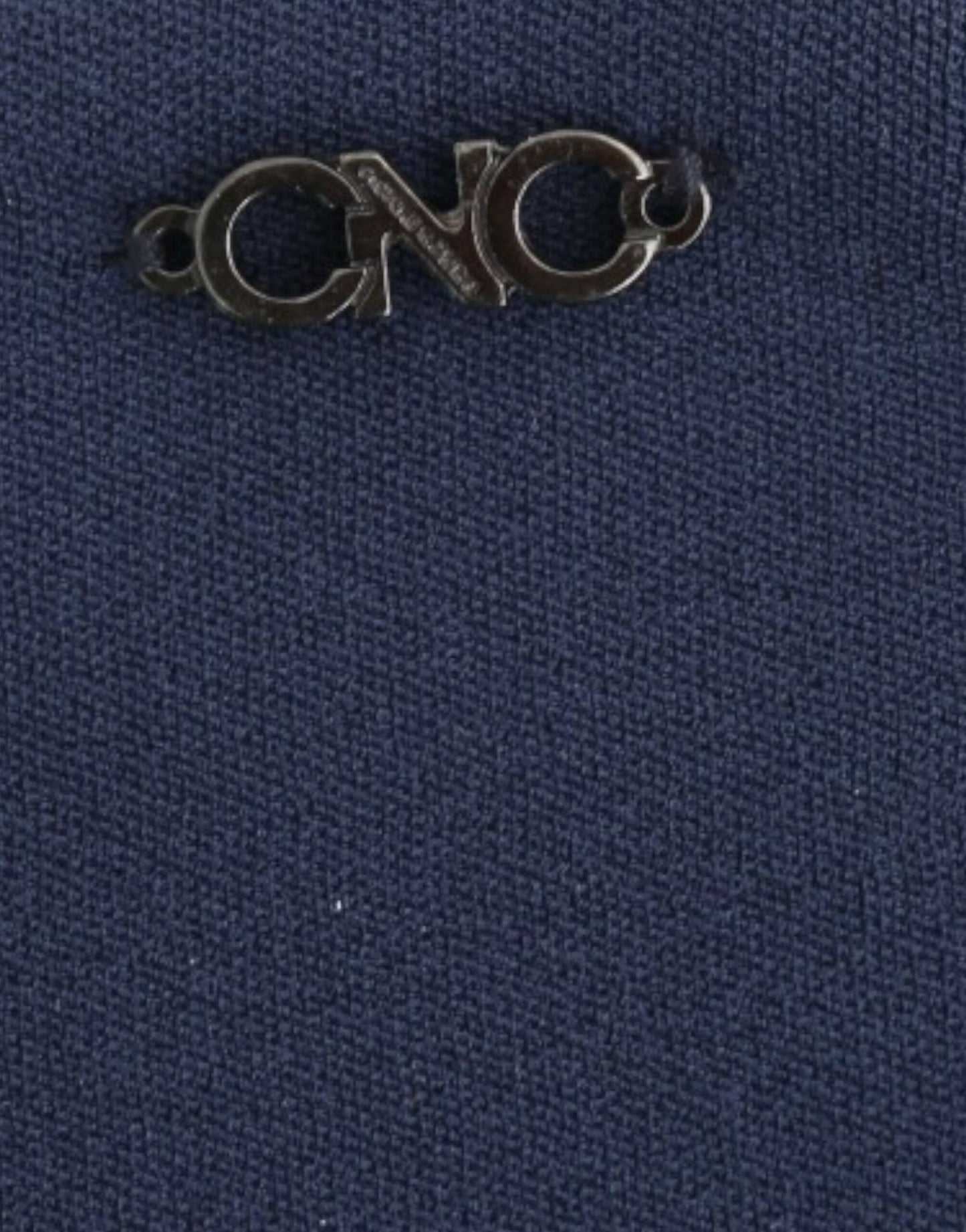 Costume National Blauer Nylon-Minirock