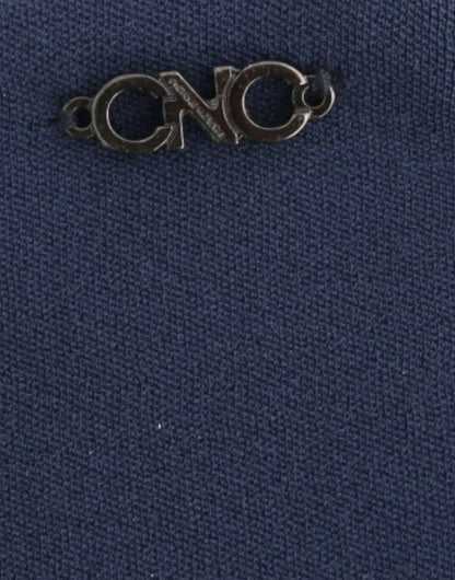 Costume National Blauer Nylon-Minirock