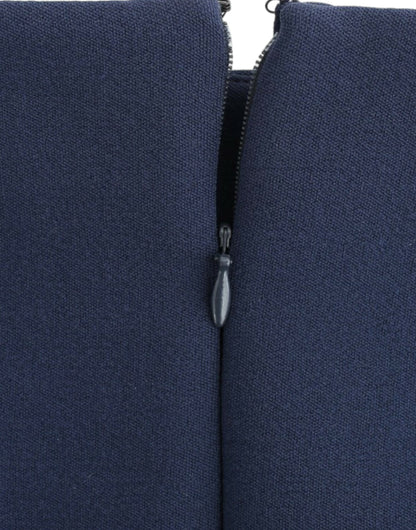 Costume National Blauer Nylon-Minirock