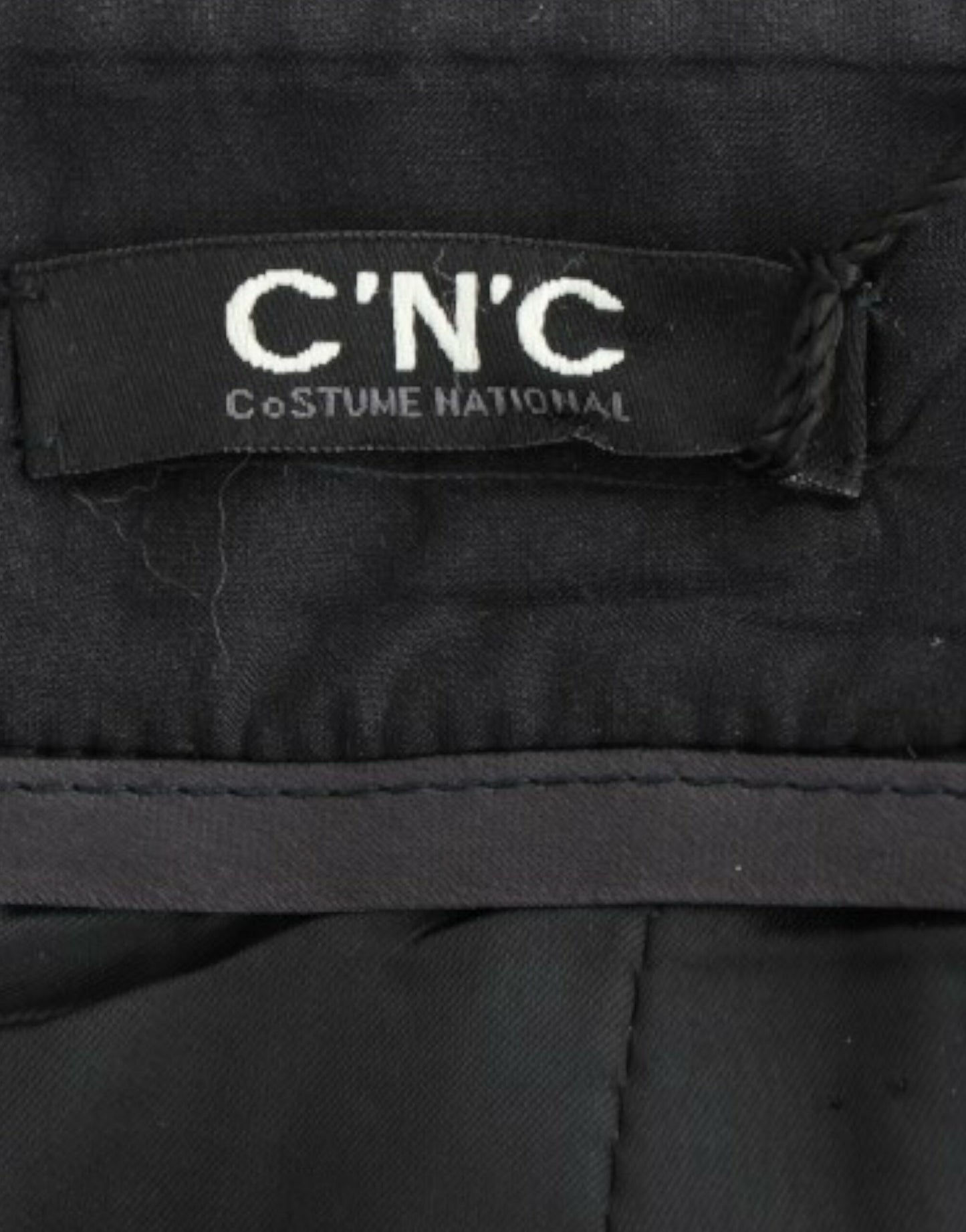 Costume National Grauer Minirock aus Wolle