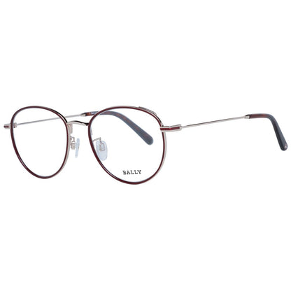 Bally Burgunder Unisex Brillengestell