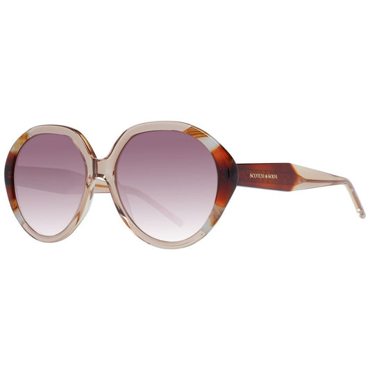 Scotch & Soda Braune Damen-Sonnenbrille