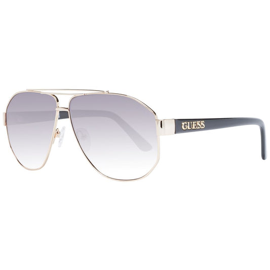 Guess – Sonnenbrille aus goldenem Metall