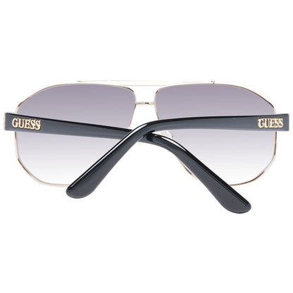 Guess – Sonnenbrille aus goldenem Metall