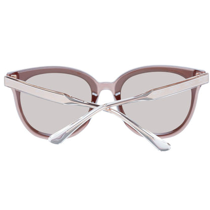 Jimmy Choo Pinkfarbene Sonnenbrille aus Kunststoff