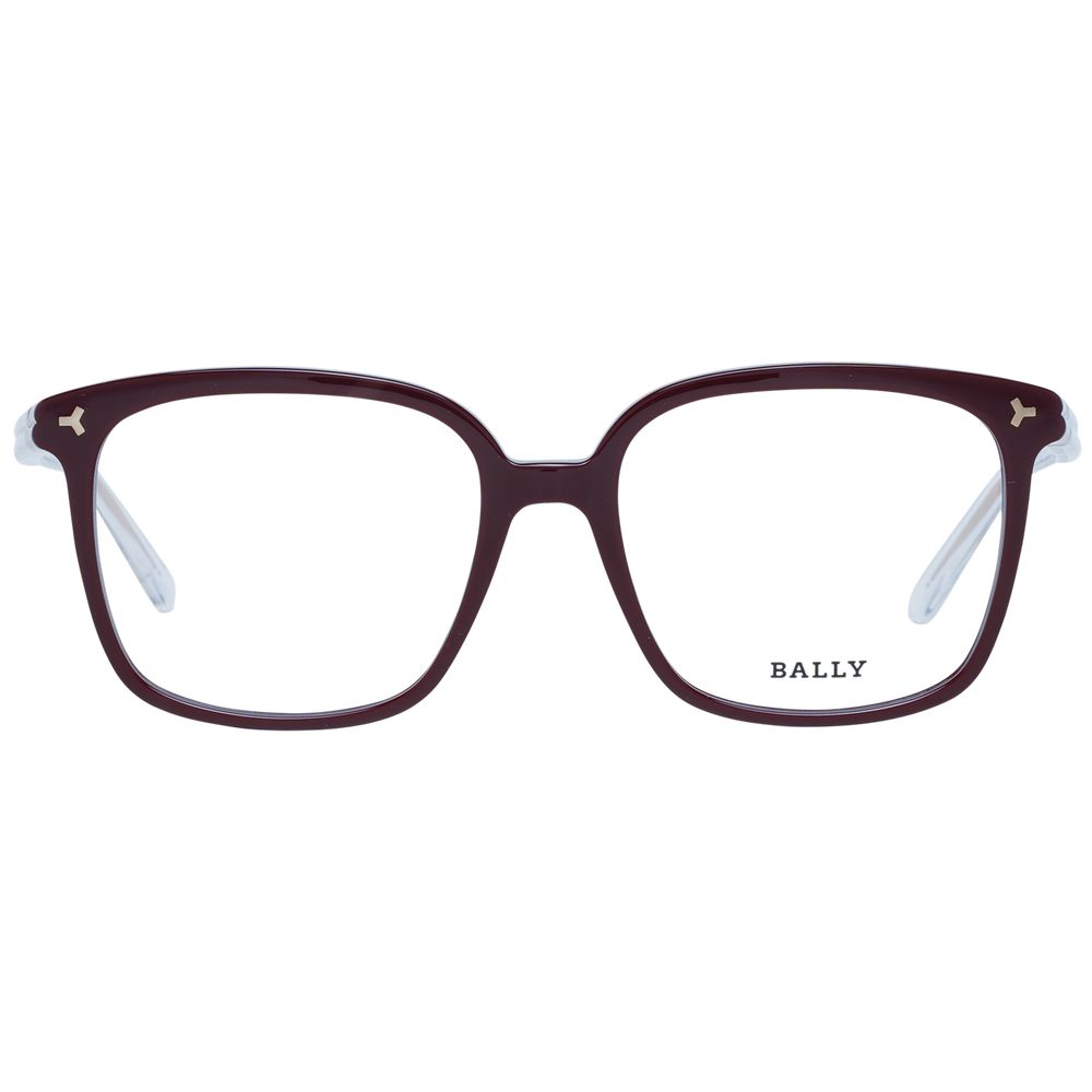 Bally Burgundy Damen Brillengestell