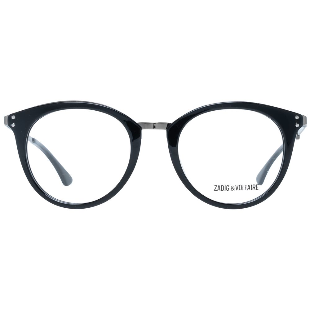 Zadig &amp; Voltaire Schicke runde Unisex-Designerbrille mit Vollrand