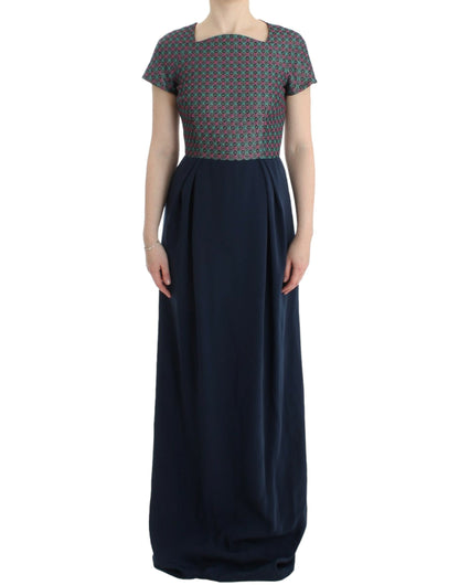 CO|TE Mehrfarbiges Doris Kurzarmkleid
