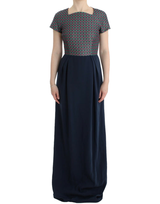 CO|TE Mehrfarbiges Doris Kurzarmkleid