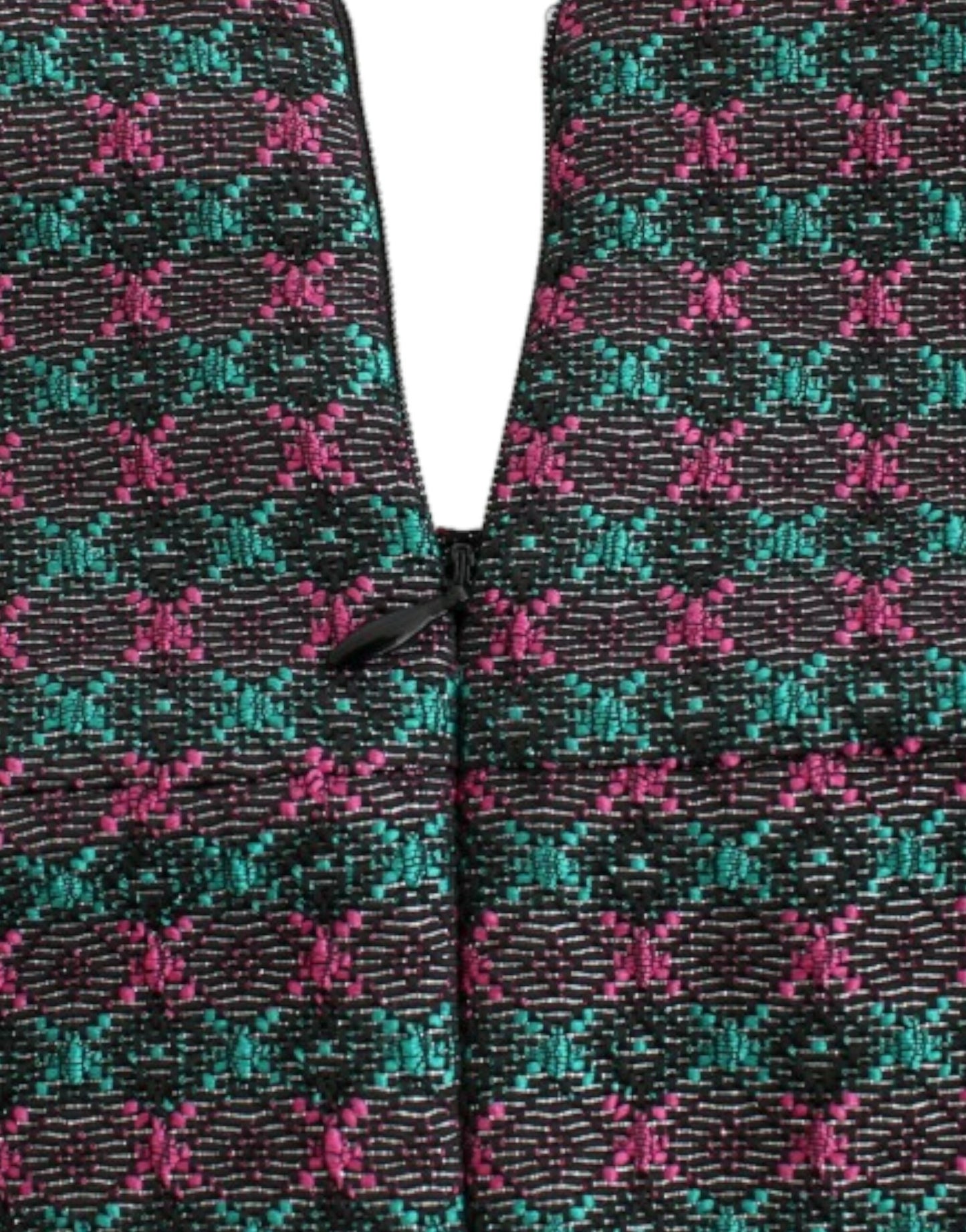 CO|TE Mehrfarbiges Doris Kurzarmkleid