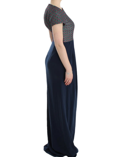 CO|TE Mehrfarbiges Doris Kurzarmkleid