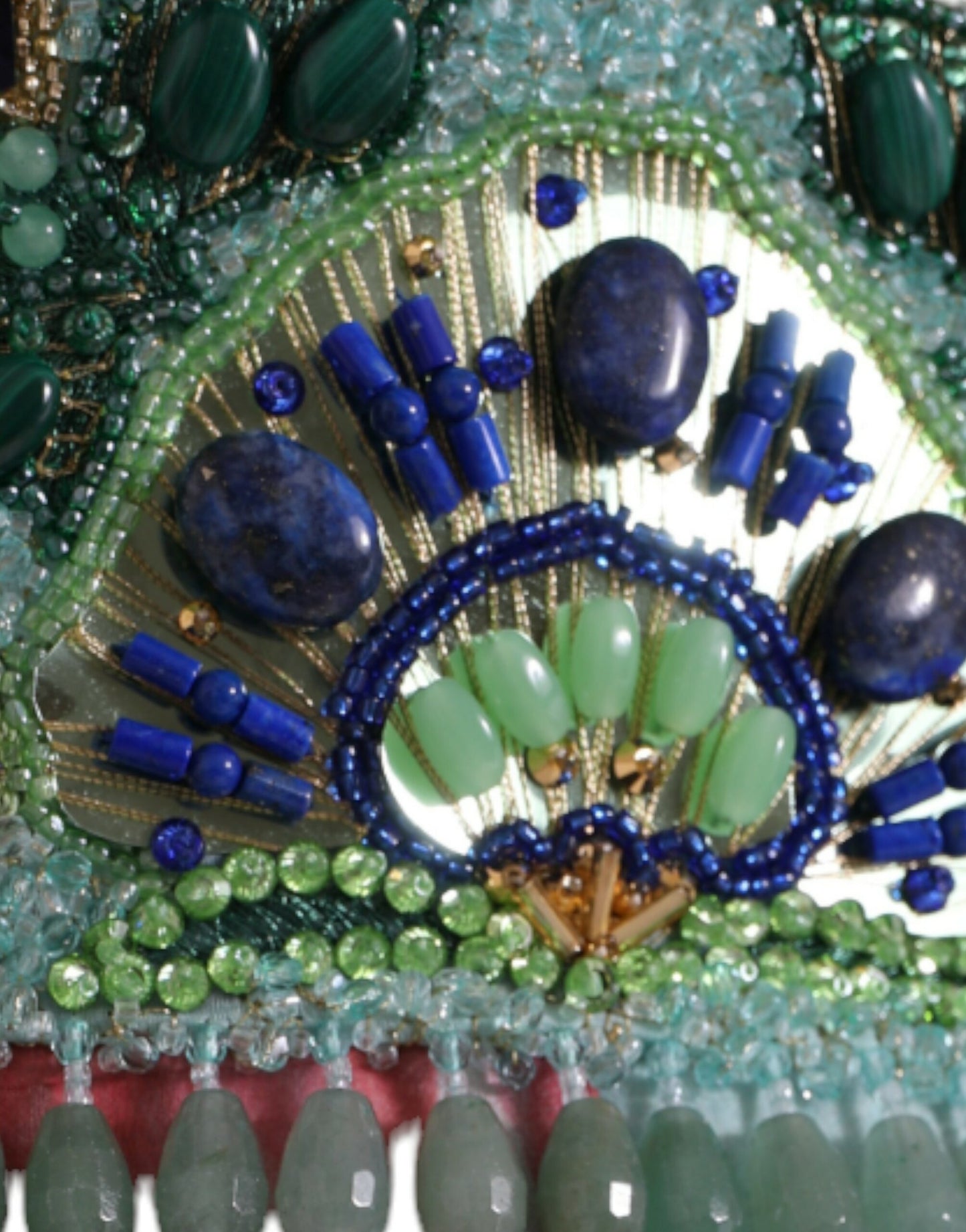 Dolce &amp; Gabbana – Langes, gestuftes Maxikleid mit Blumenmuster in Blau