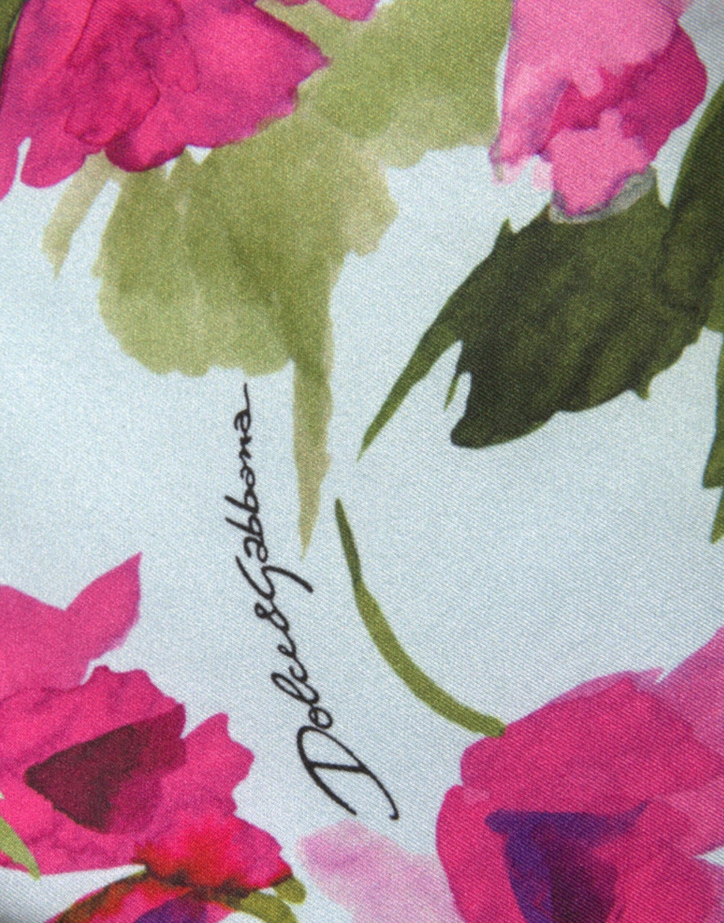 Dolce &amp; Gabbana Leggings mit mehrfarbigem Blumenmuster und hoher Taille