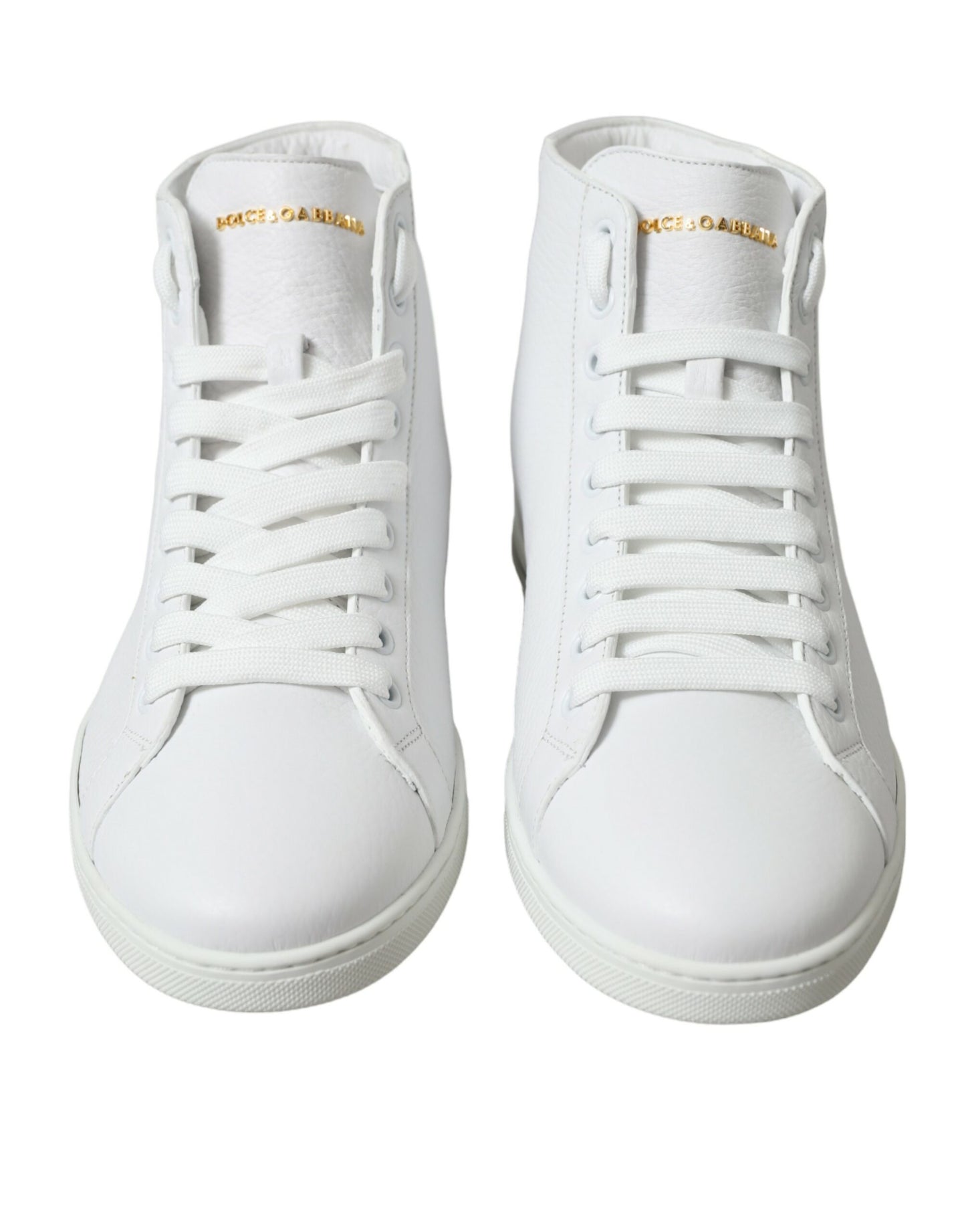 Dolce &amp; Gabbana Weiße Saint Tropez High Top Herren Sneakers Schuhe