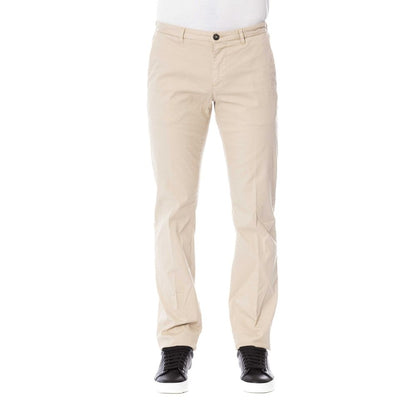 Trussardi Beige Baumwolle Herren Hose