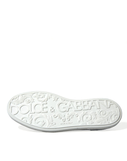 حذاء دولتشي آند غابانا أزرق من جلد الغزال كايمان من سان تروبيه