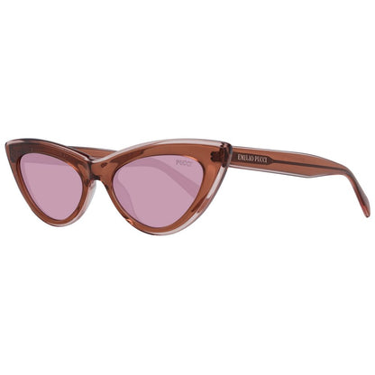 Emilio Pucci Sonnenbrille aus braunem Kunststoff
