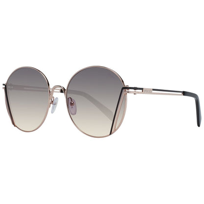 Emilio Pucci Roségold Damen Sonnenbrille