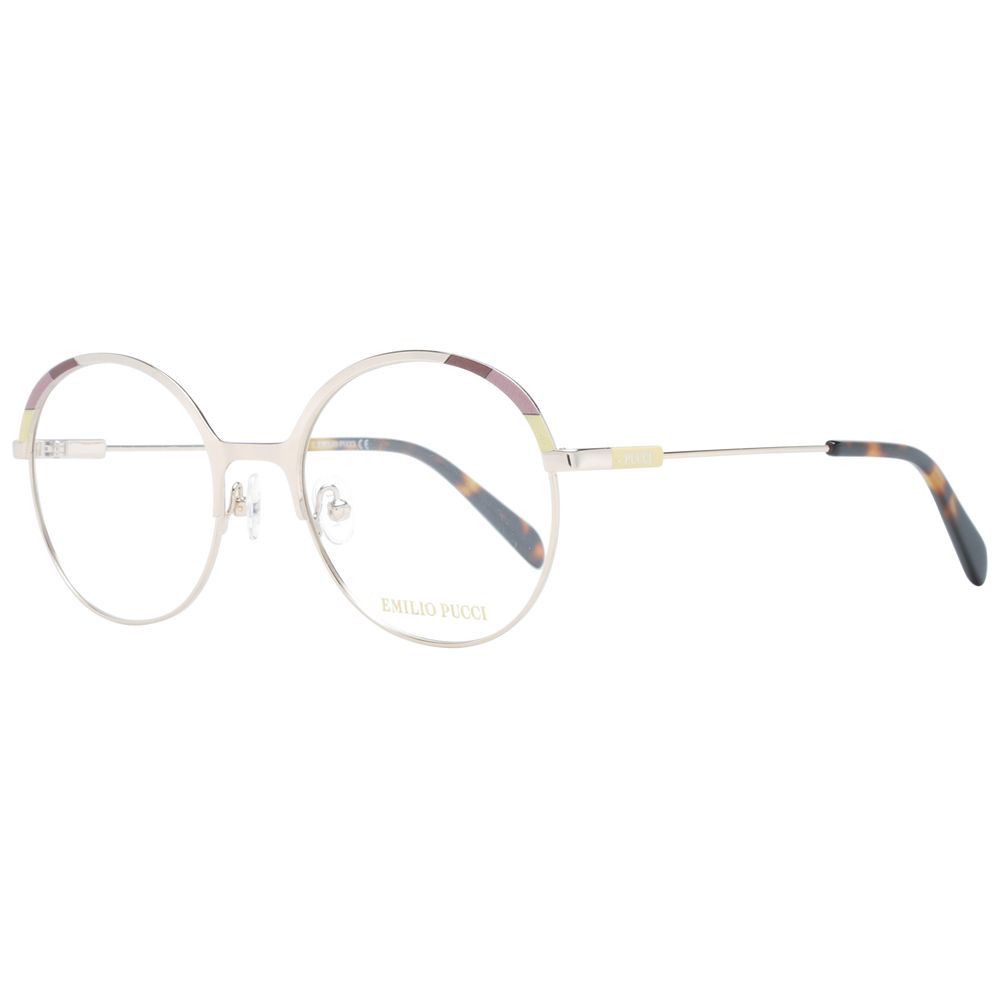 Emilio Pucci Gold Damen Brillengestell